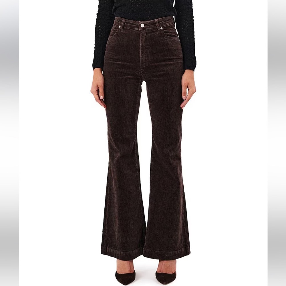 Rollas East coast Flair corduroy pants, beautiful chocolate brown size 29